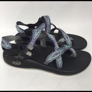 Chaco sandals next to new